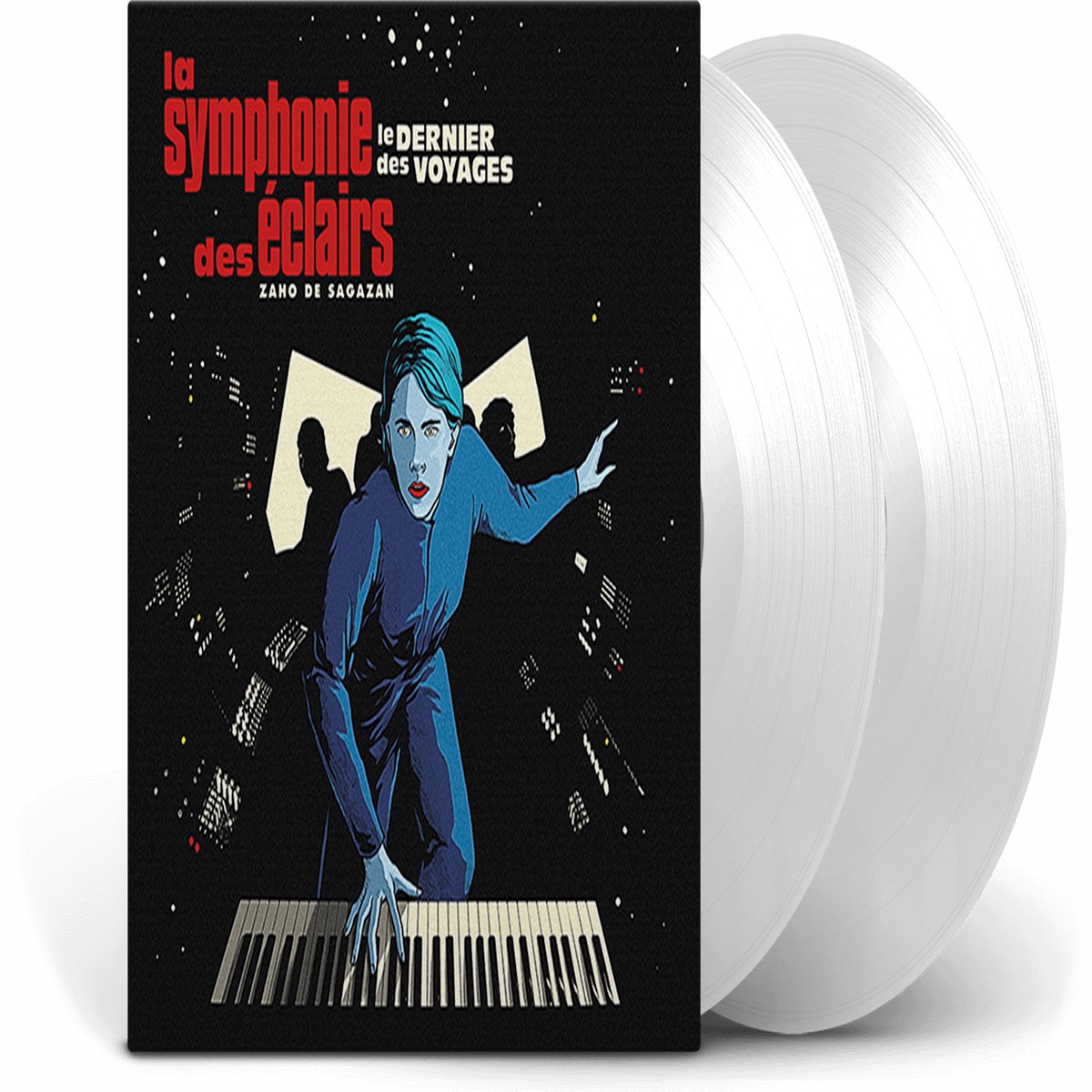 Zaho De Sagazan : LA SYMPHONIE DES ECLAIRS (LE DERNIER DES VOYAGES) (White Vinyl)