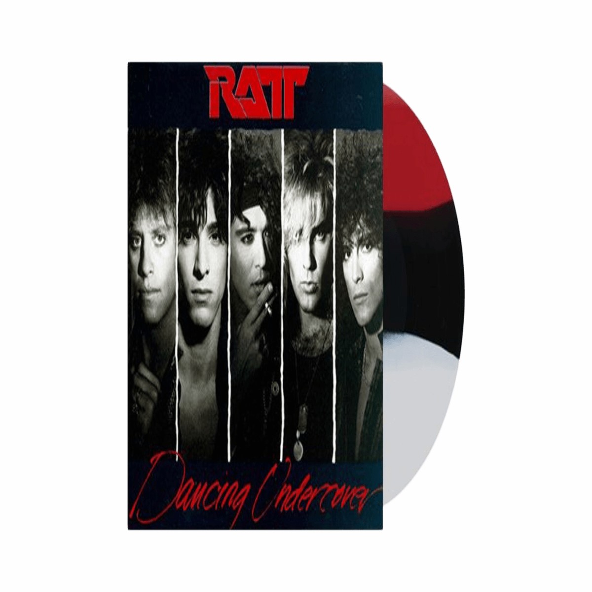 Dancing Undercover [Red Black & White Stripe Vinyl]