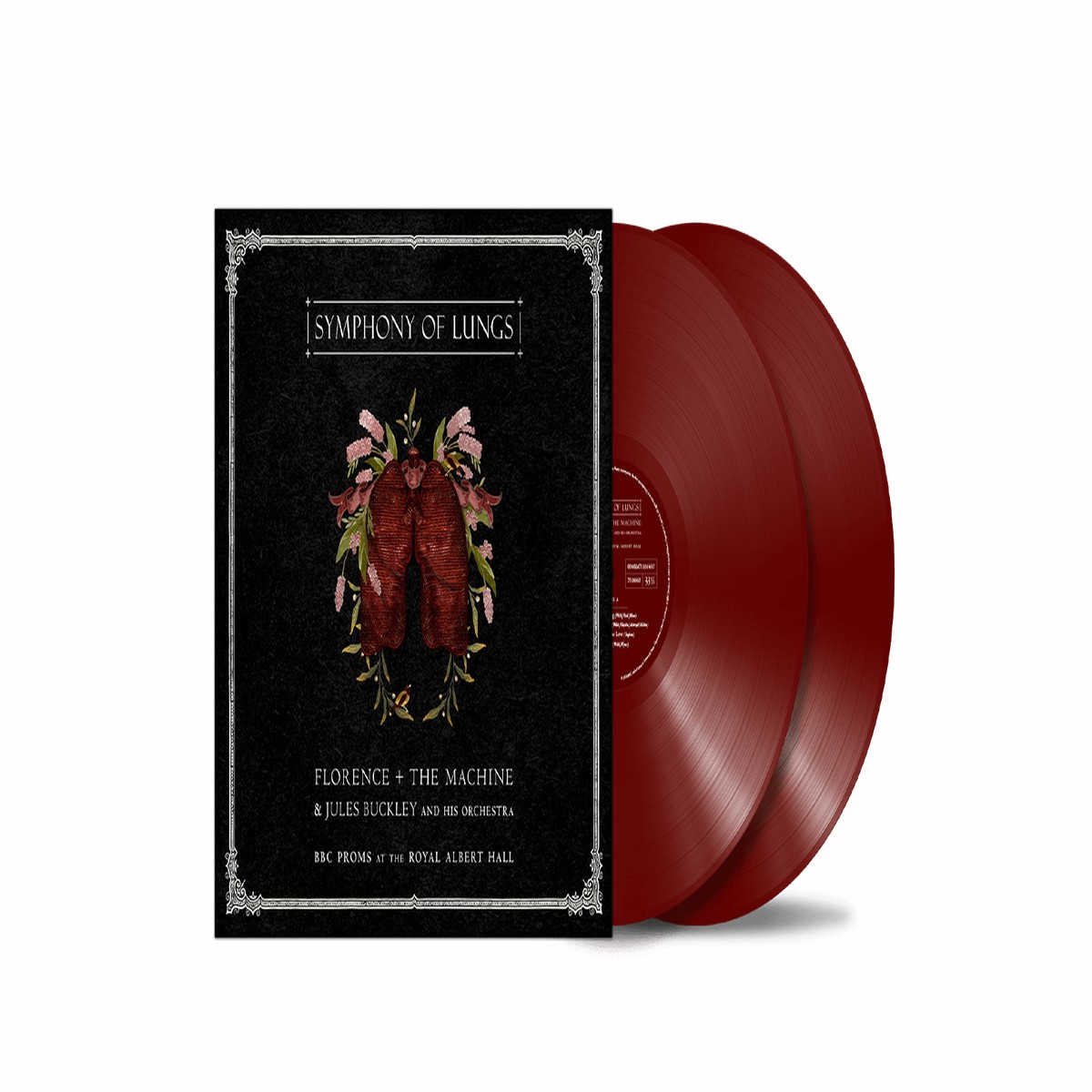 Florence + The Machine & Jules Buckley and his Orchestra : Symphony of Lungs (BBC Proms at the Royal Albert Hall) (Oxblood Red Vinyl) (Exclusive to The Record Hub.com)