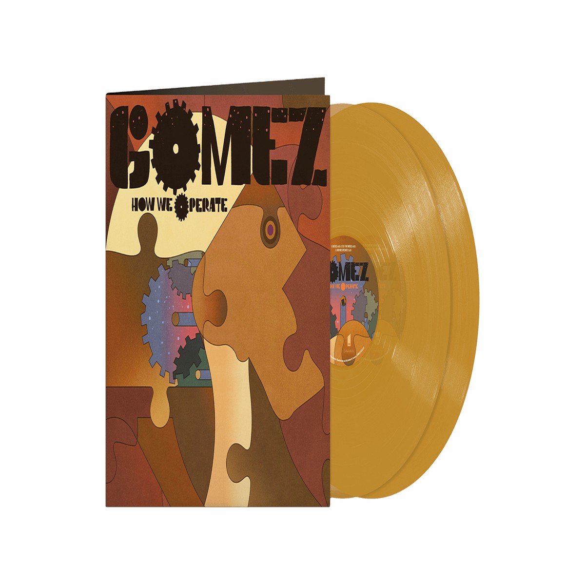Gomez : How We Operate (NAD) (Translucent Amber Vinyl)