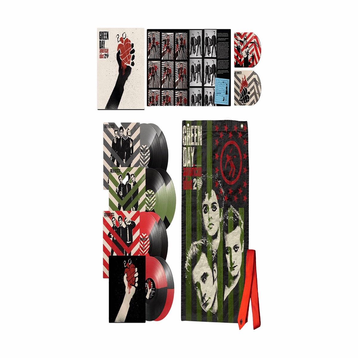 Green Day : American Idiot (20th Anniversary Edition) (Limited LP/BLURAY BOX)