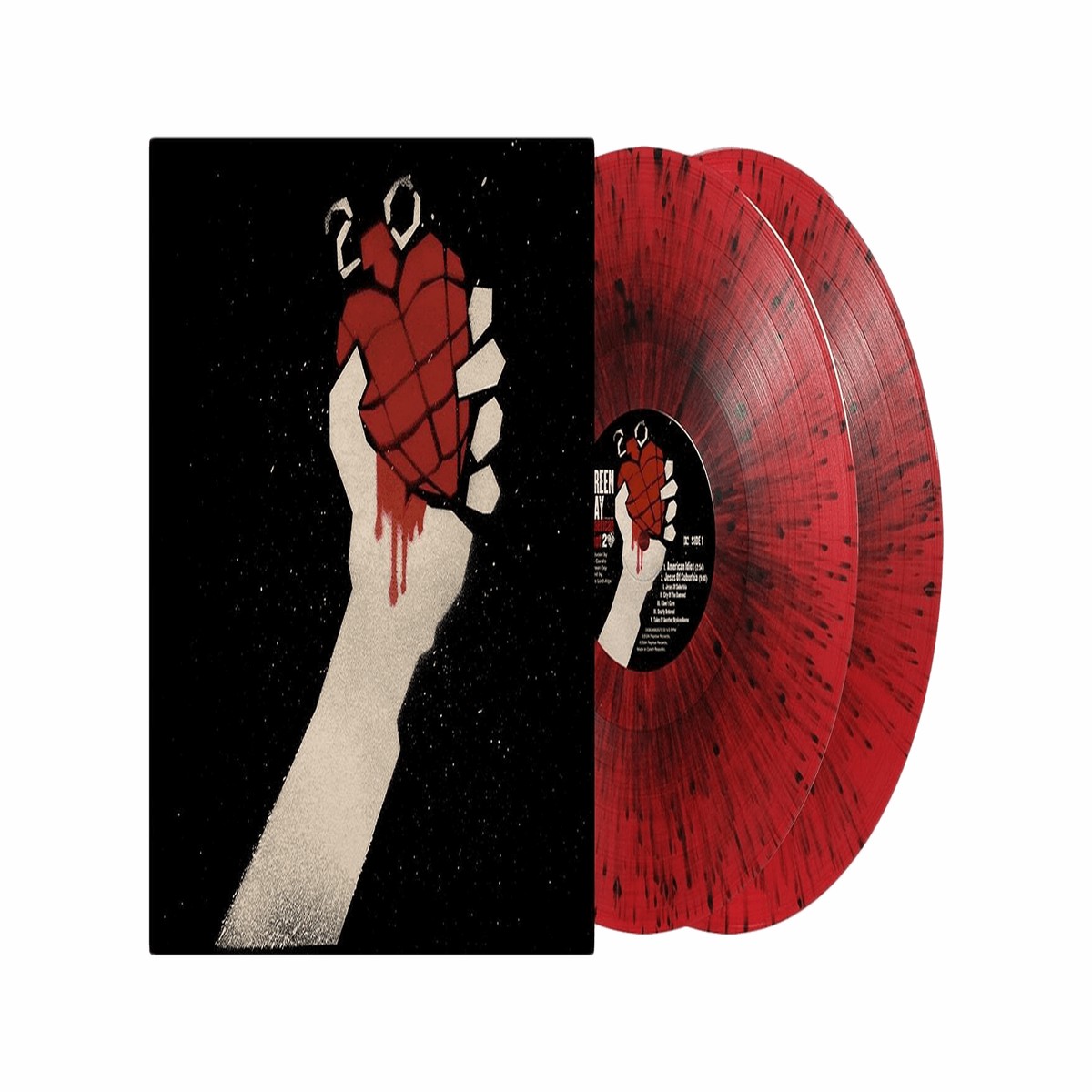 Green Day : American Idiot (20th Anniversary Edition) (Limited Red & Black LP)