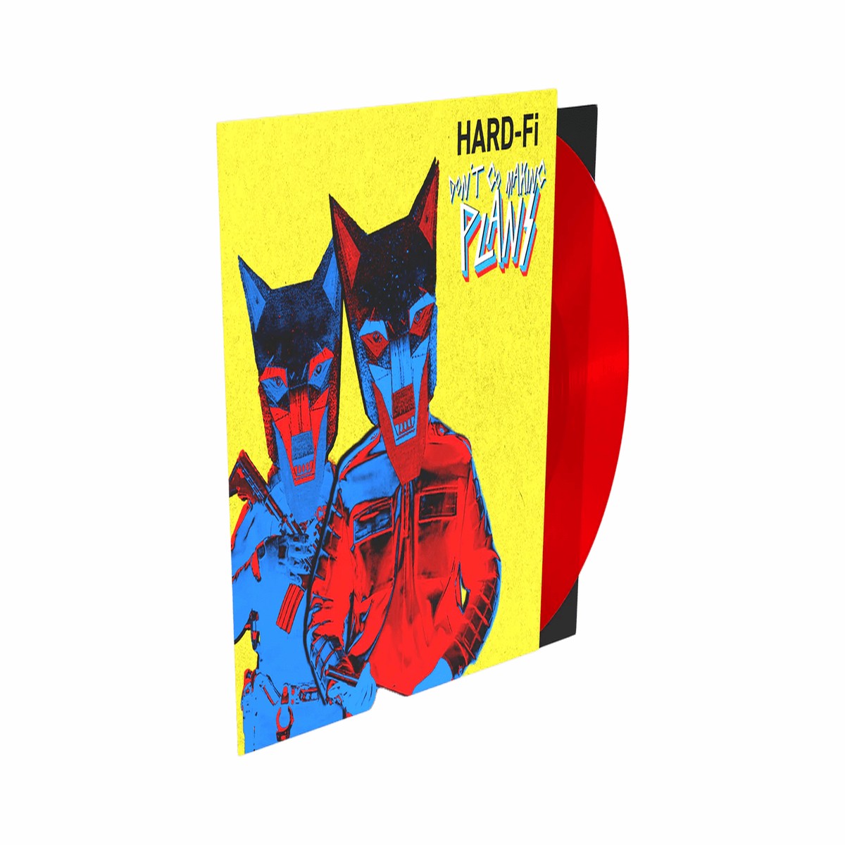 Hard-Fi : Don’t Go Making Plans EP (Ltd Transparent Red Vinyl) (Signed & Numbered)