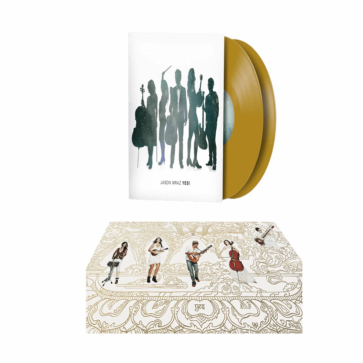 Jason Mraz : Yes! (10th Anniversary Gold Vinyl LP)
