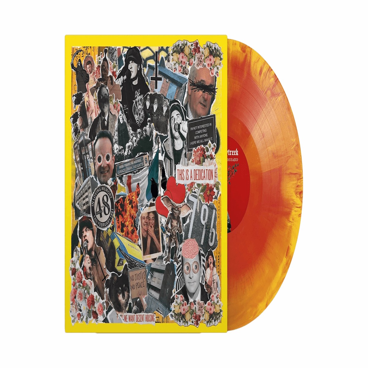 Meryl Streek : Songs For The Deceased (Yellow Starburst Vinyl)