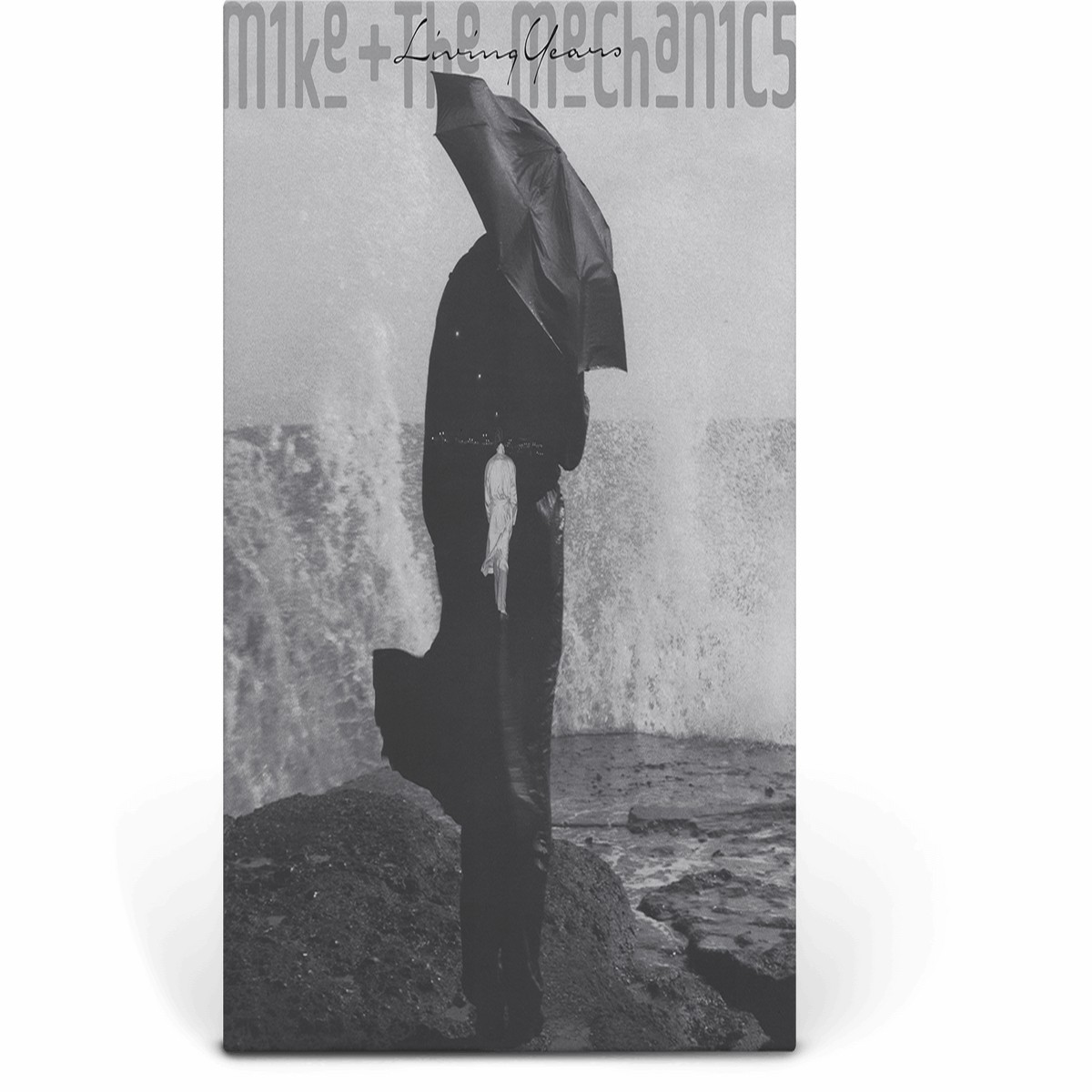 Mike & the Mechanics : The Living Years (NAD) (Black Grey Marble Swirl Vinyl)