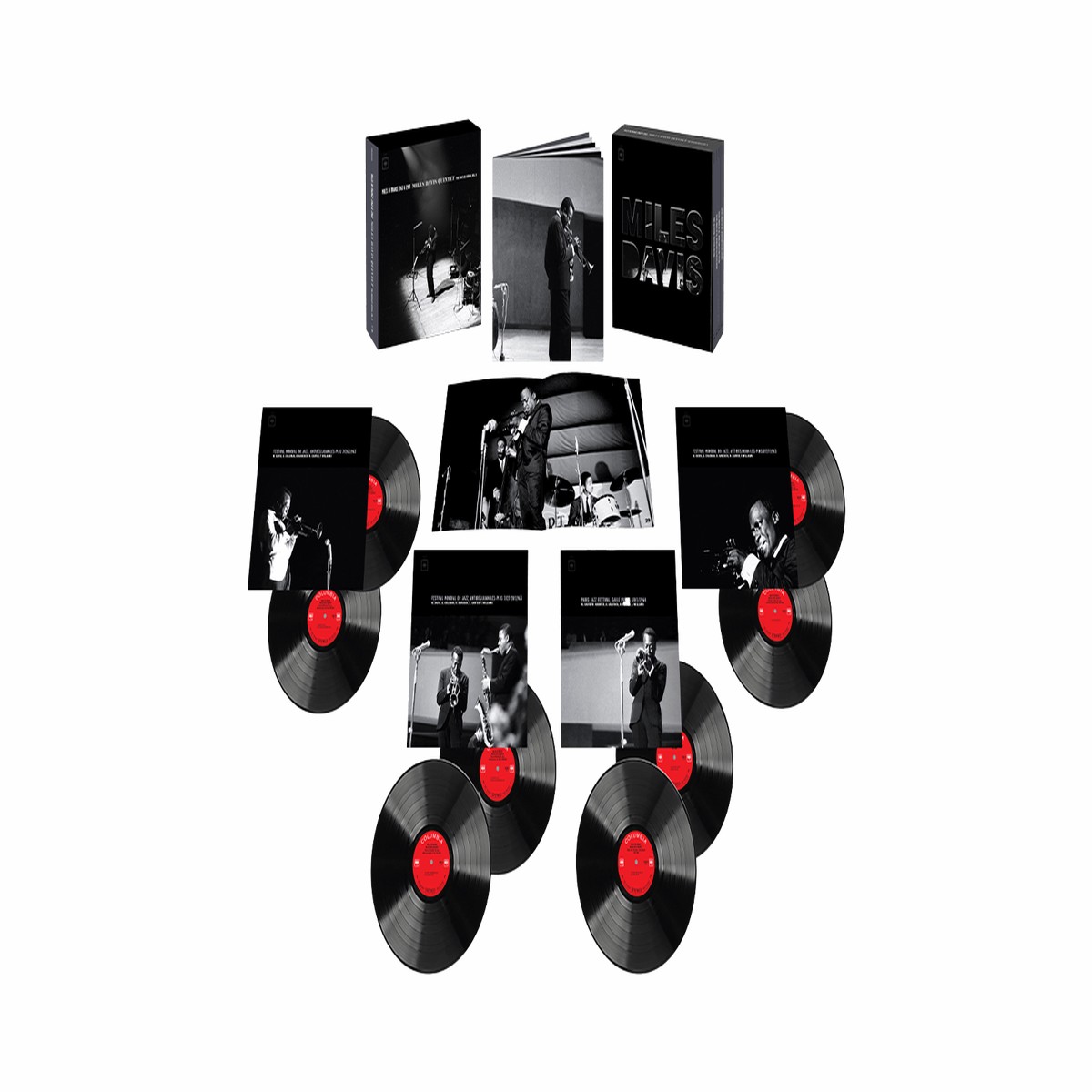 Miles Davis : Miles In France 1963 & 1964 – Miles Davis Quintet – The Bootleg Series, Vol. 8 (8LP Box set)