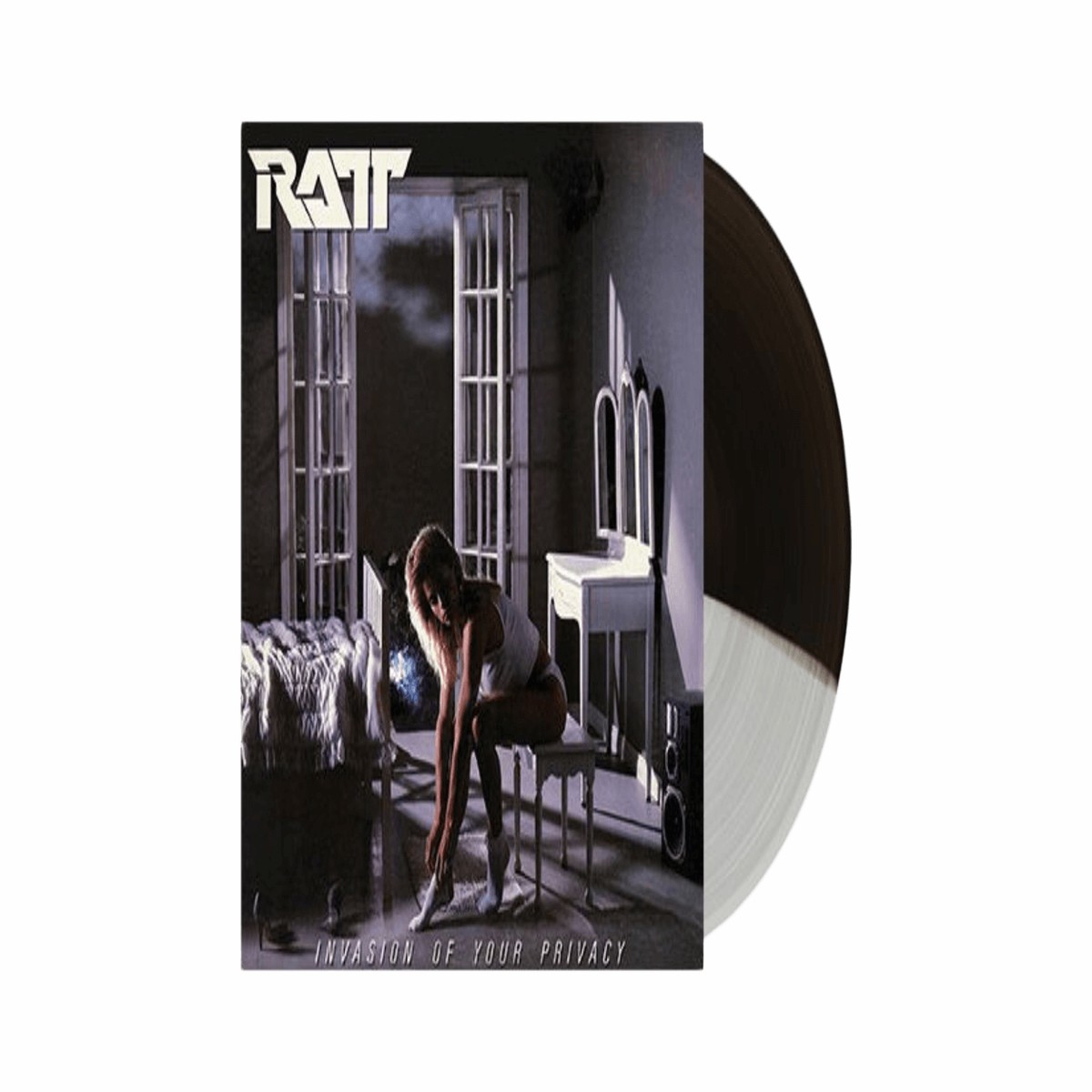Ratt : Invasion Of Your Privacy [Black Grey & White Segment Vinyl]
