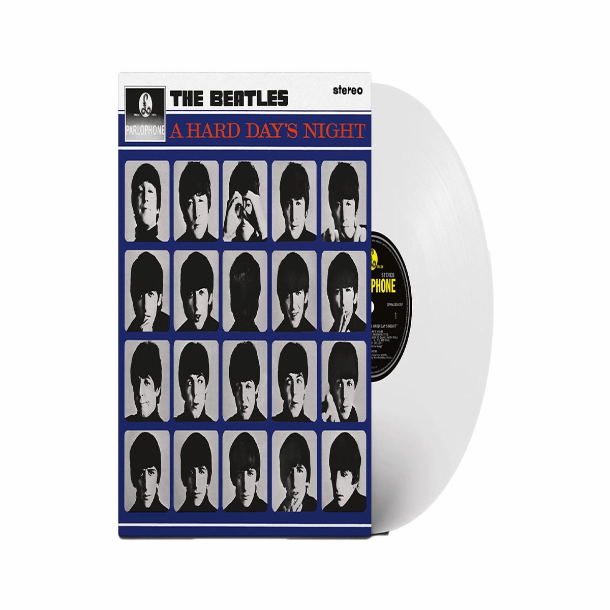 The Beatles : A Hard Days Night (White Vinyl) (NAD)