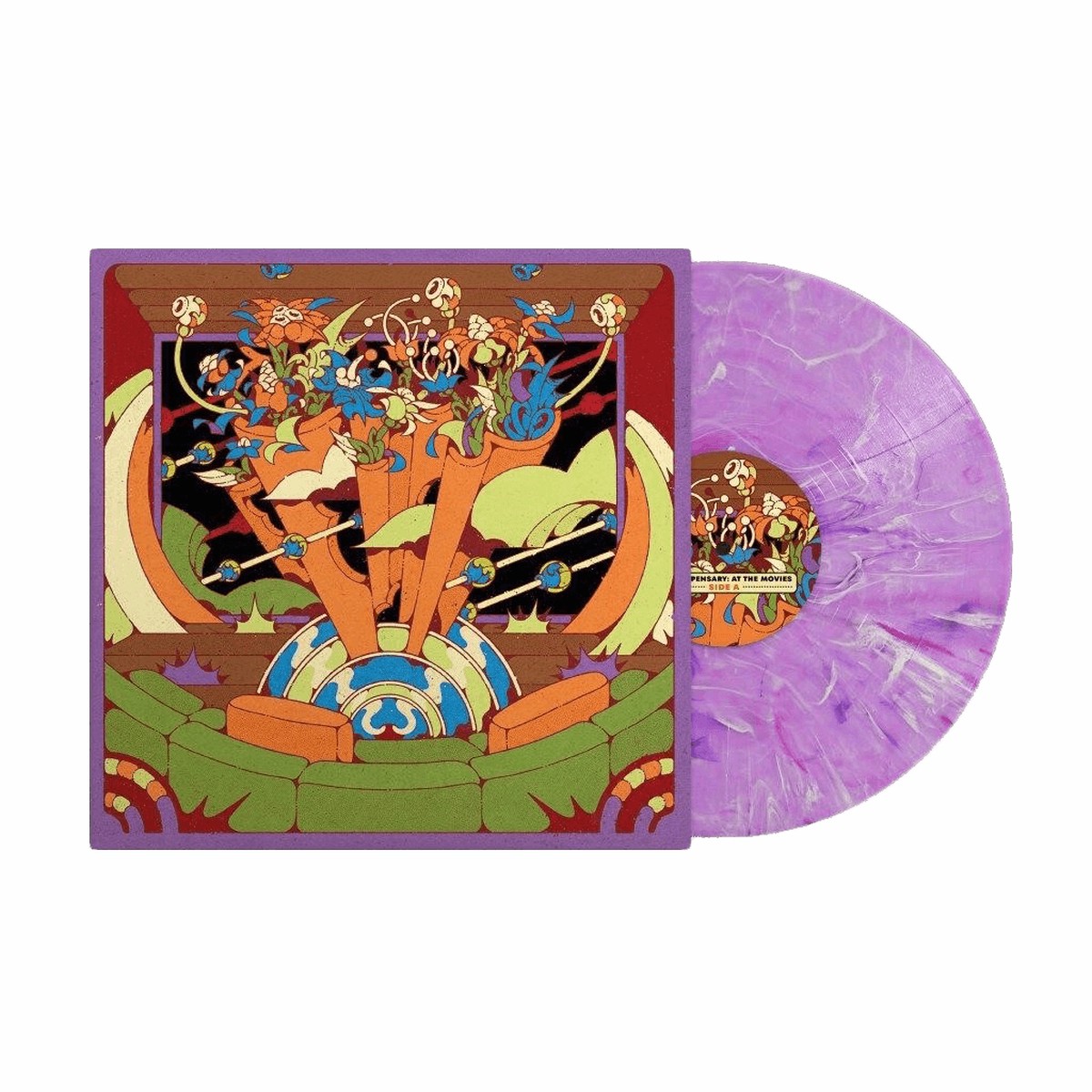 Various Artists : Jazz Dispensary – At The Movies (Purple Vinyl)
