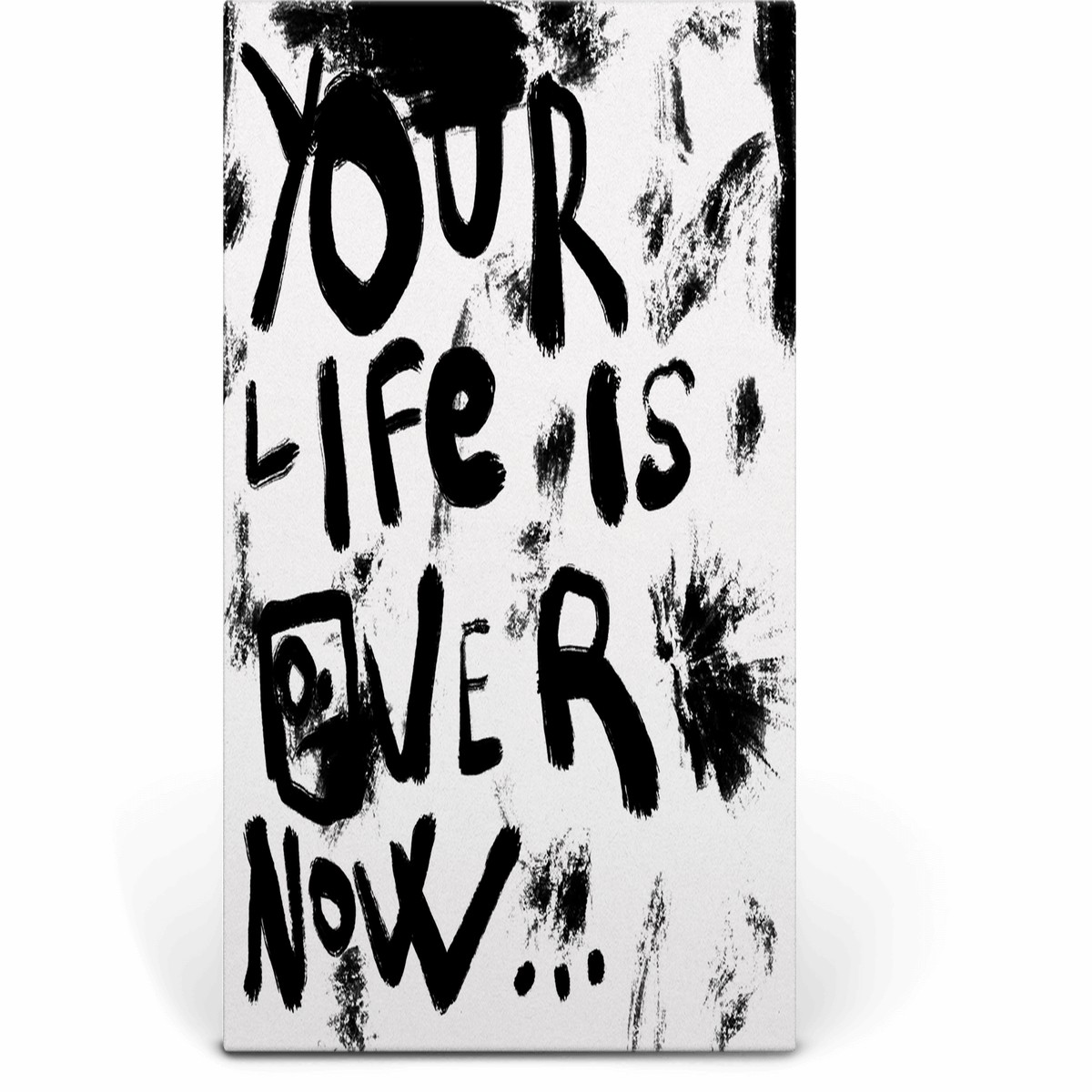 Bicurious : Your Life Is Over Now (White & Black Splatter Vinyl)