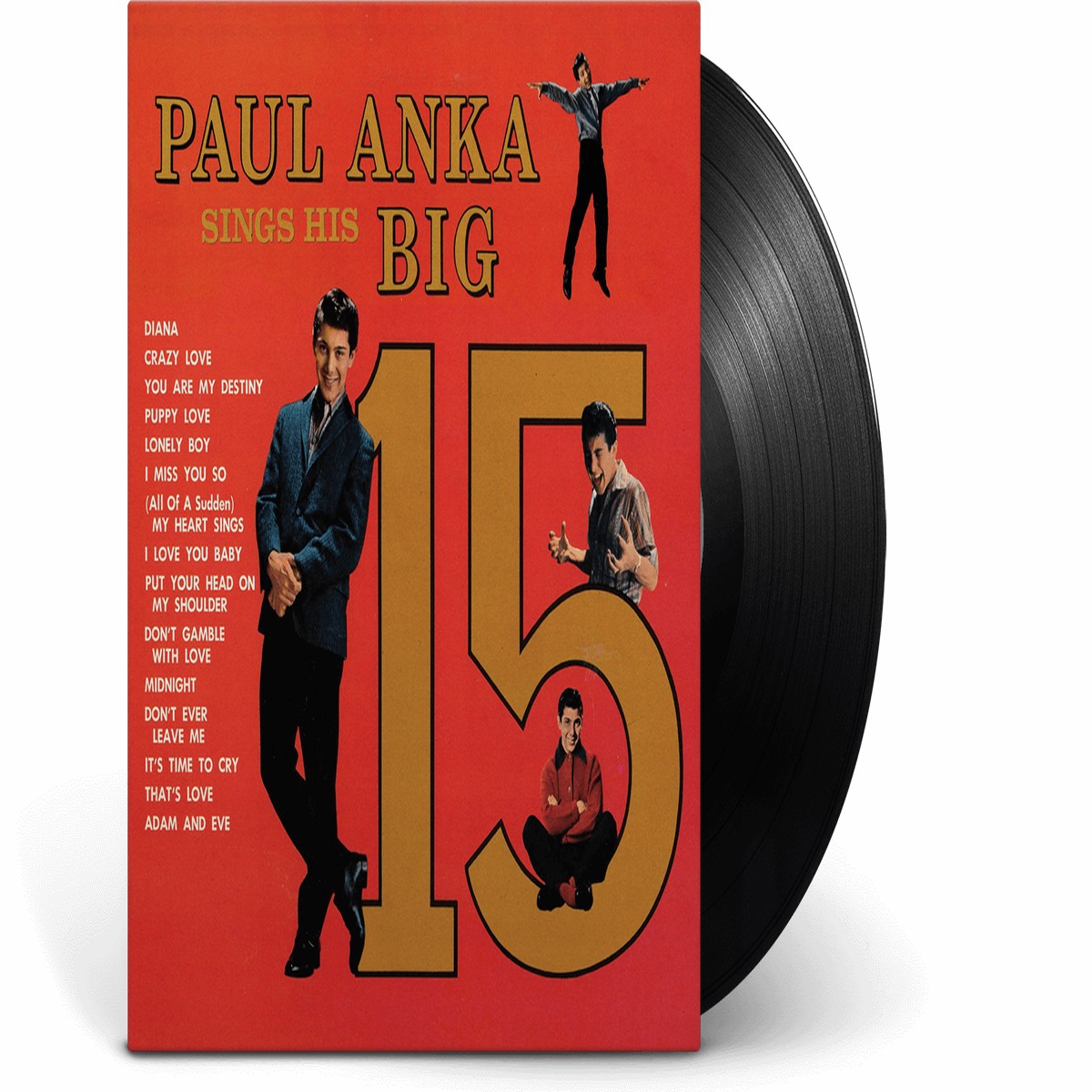 New Arrival Paul Anka : Paul Anka Sings His Big 15 (Remastered 2024)