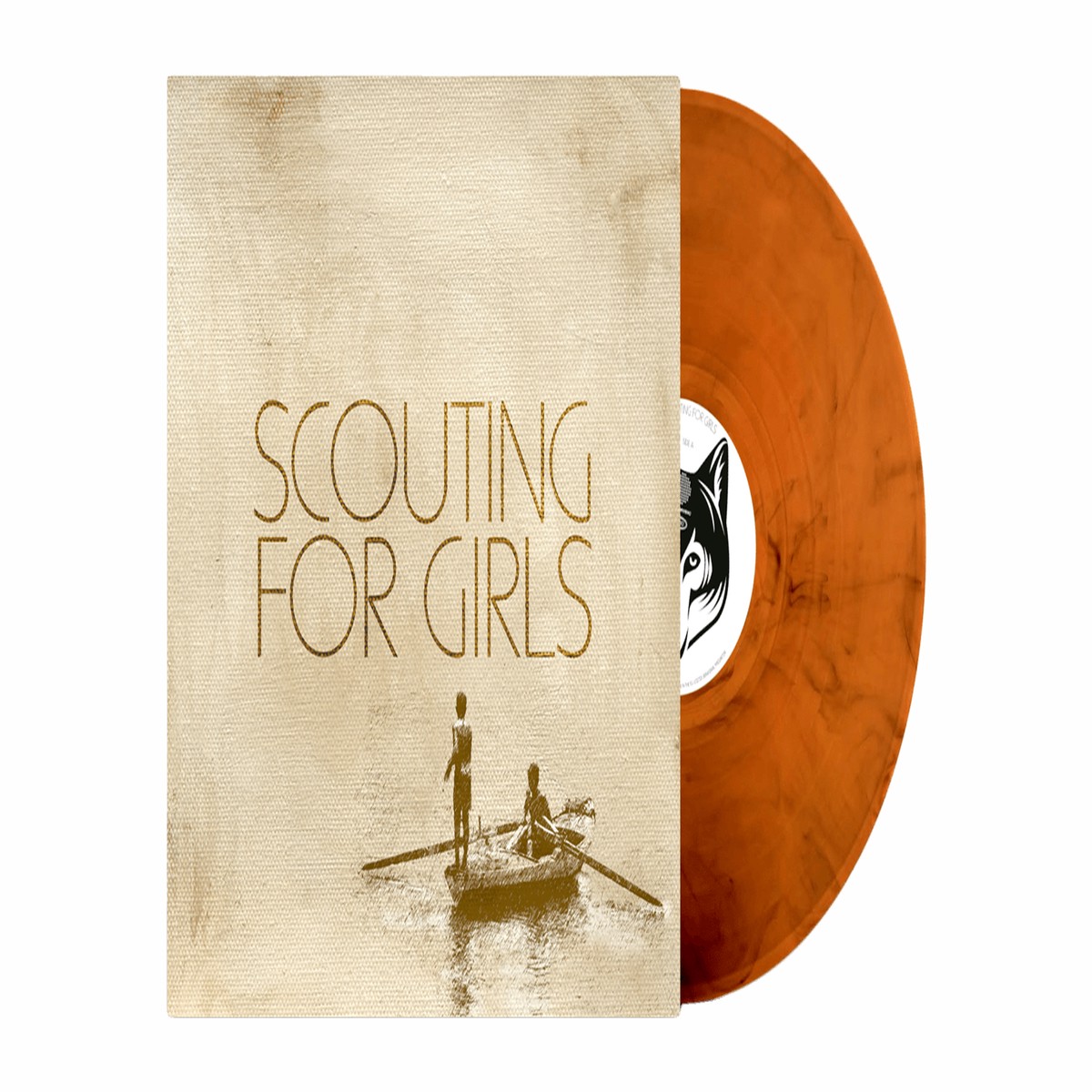 Scouting For Girls : Scouting For Girls (NAD) (Orange & Black Marble Vinyl)
