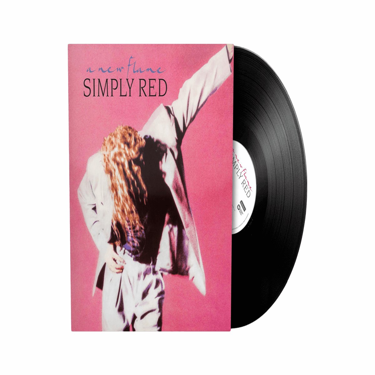 Simply Red : A New Flame (140g Black Recycled Vinyl)