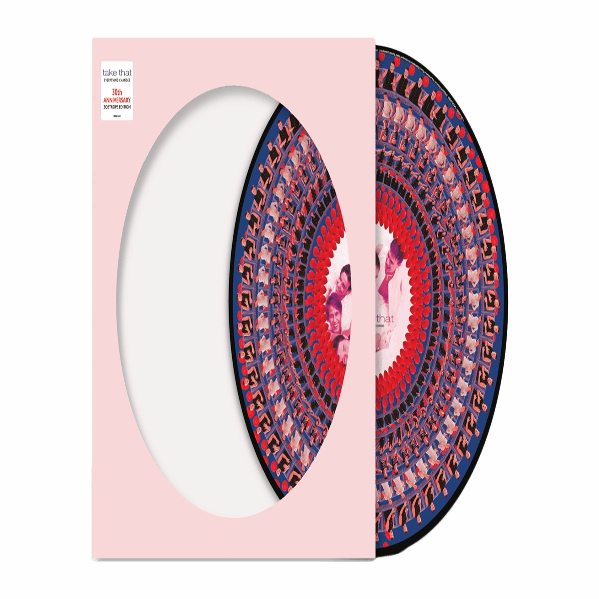Take That : Everything Changes (NAD) (Zoetrope Vinyl)