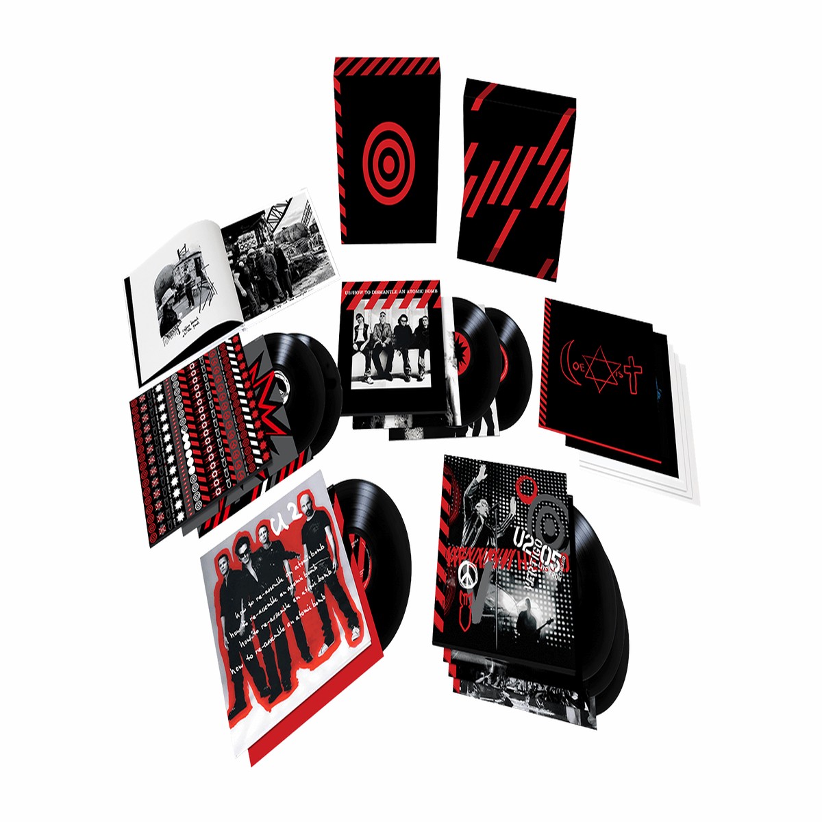 U2 : How To Dismantle An Atomic Bomb (20th Anniversary)(8LP Super Deluxe Collector’s Limited Edition Boxset)