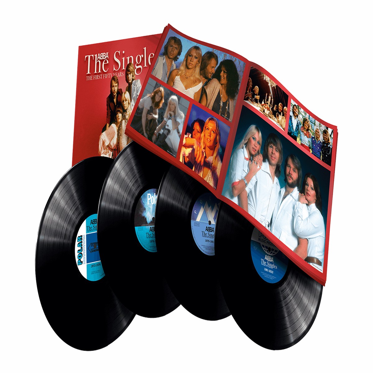 ABBA : The Singles – The First Fifty Years (4LP Boxset)