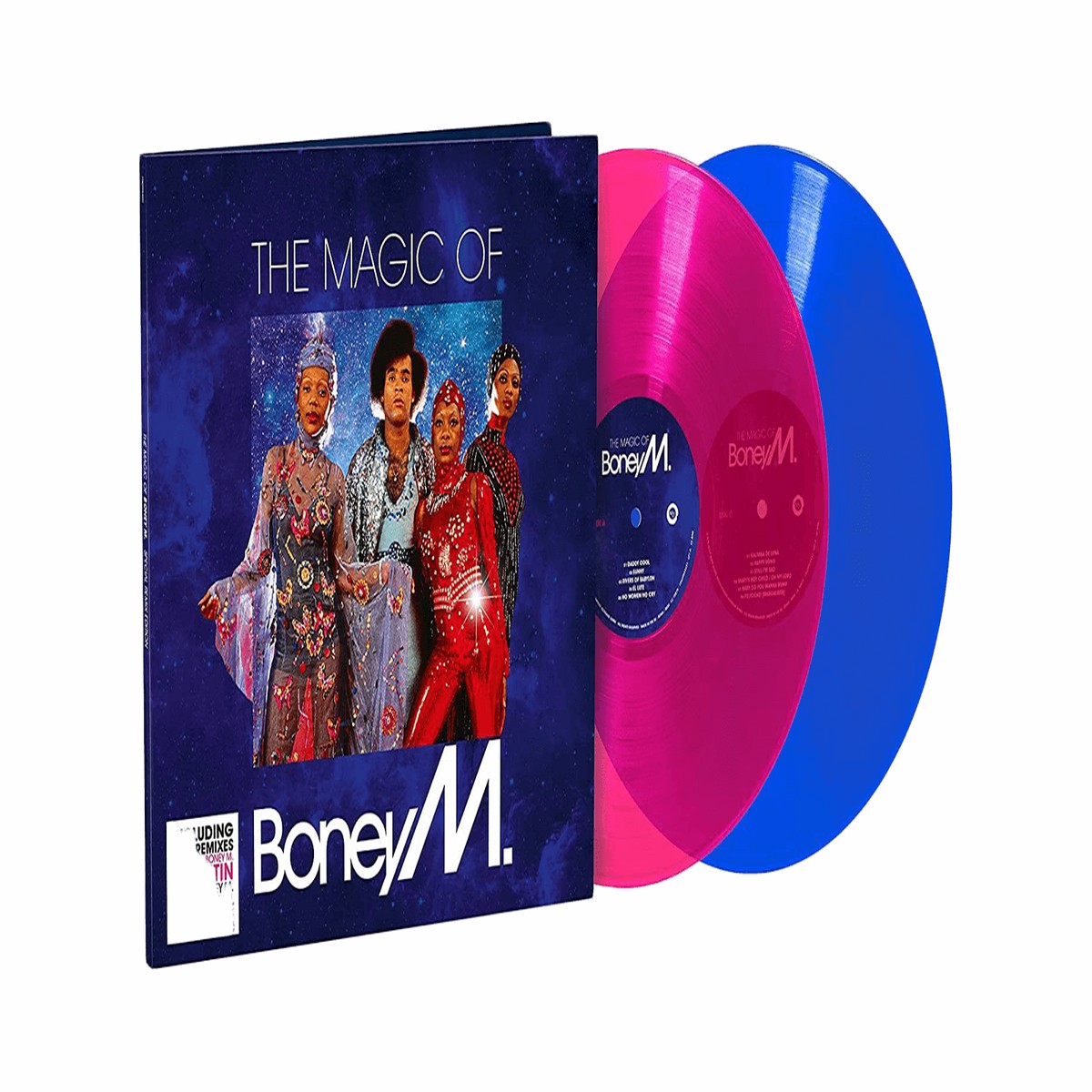 Boney M. : The Magic Of Boney M. (Blue & Pink Vinyl)
