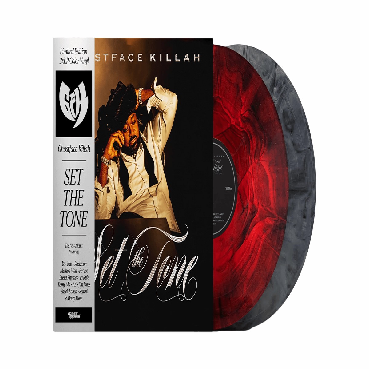 Ghostface Killah : Set The Tone (Guns & Roses) (Red & Black Marble Vinyl)
