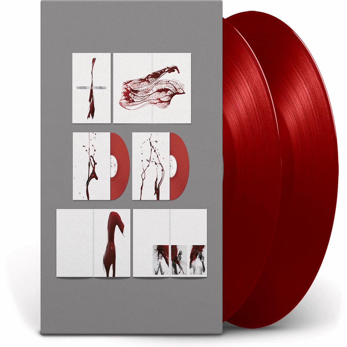 Manic Street Preachers : Lifeblood 20 (Red Vinyl)