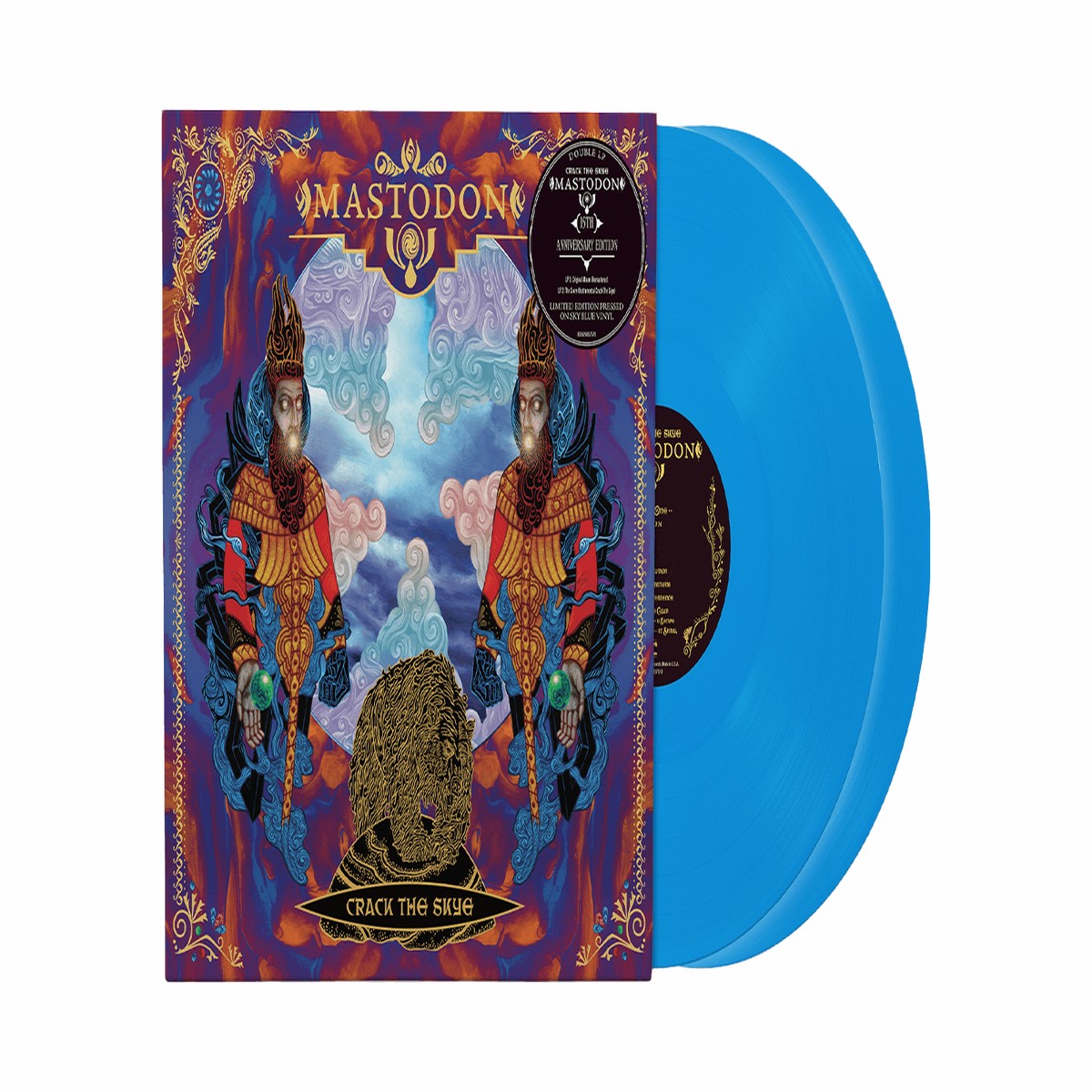 Mastodon : Crack the Skye (15th Anniversary Deluxe Edition) (Sky Blue Vinyl)