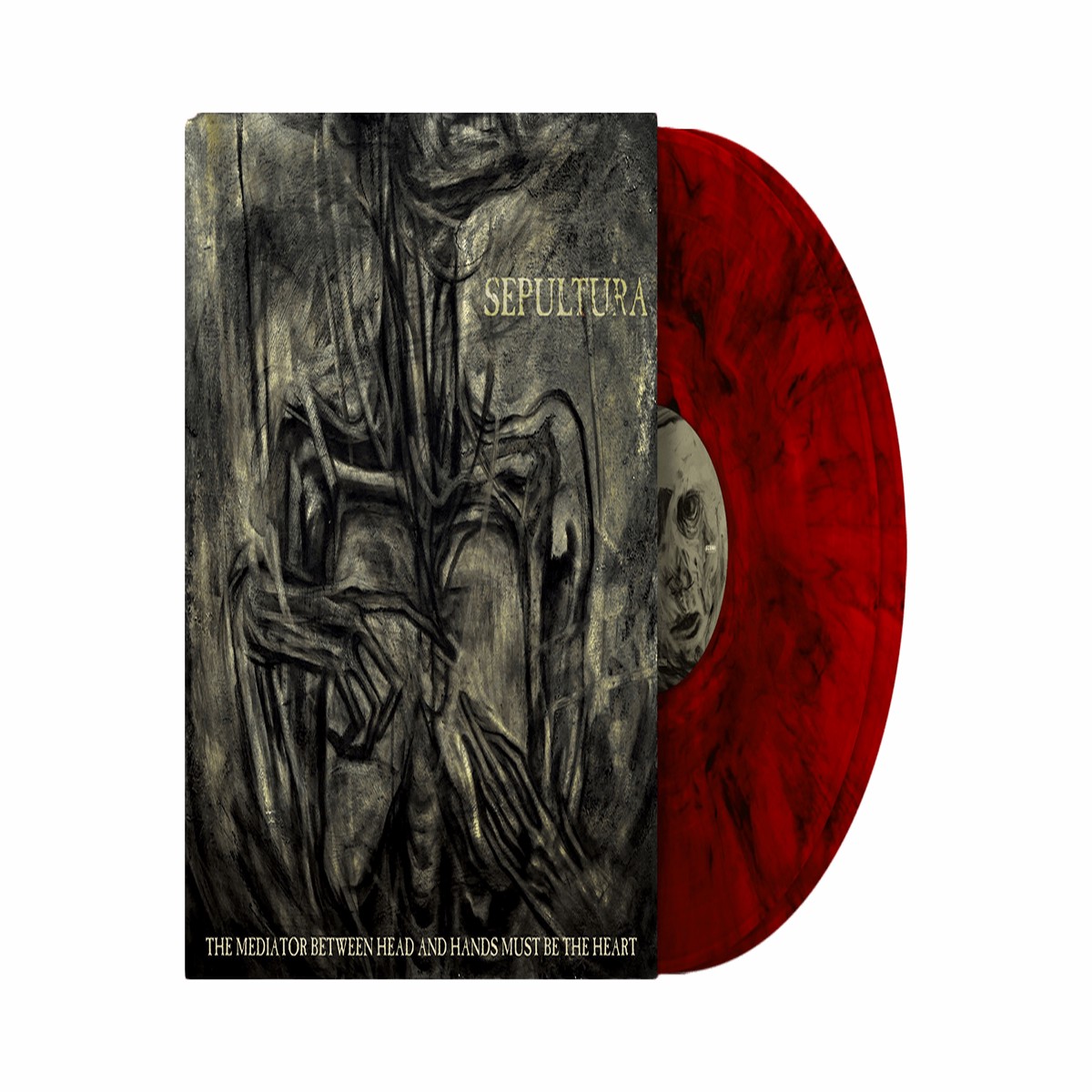 Sepultura : The Mediator Between Head And Hands Must Be the Heart (Ruby Red Marble Vinyl)