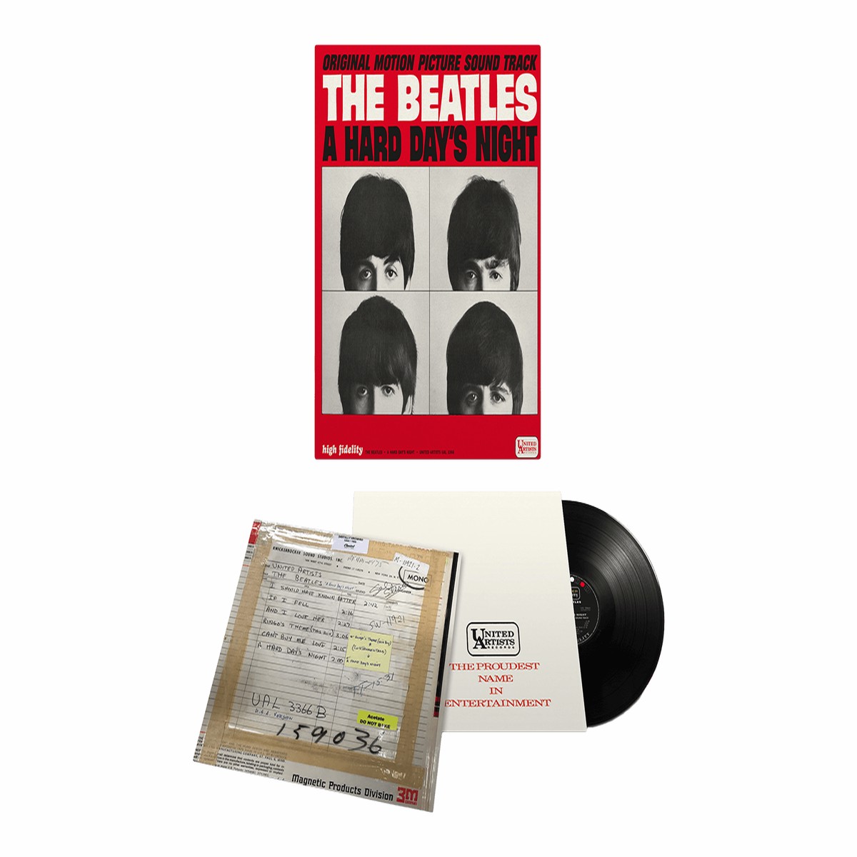 The Beatles : A Hard Days Night (Original Motion Picture Sound Track)