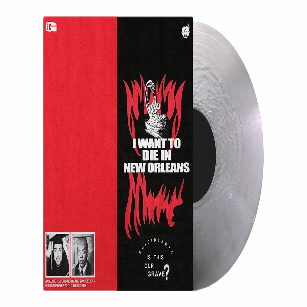$UICIDEBOY$ : I Want To Die In New Orleans (Silver Vinyl)