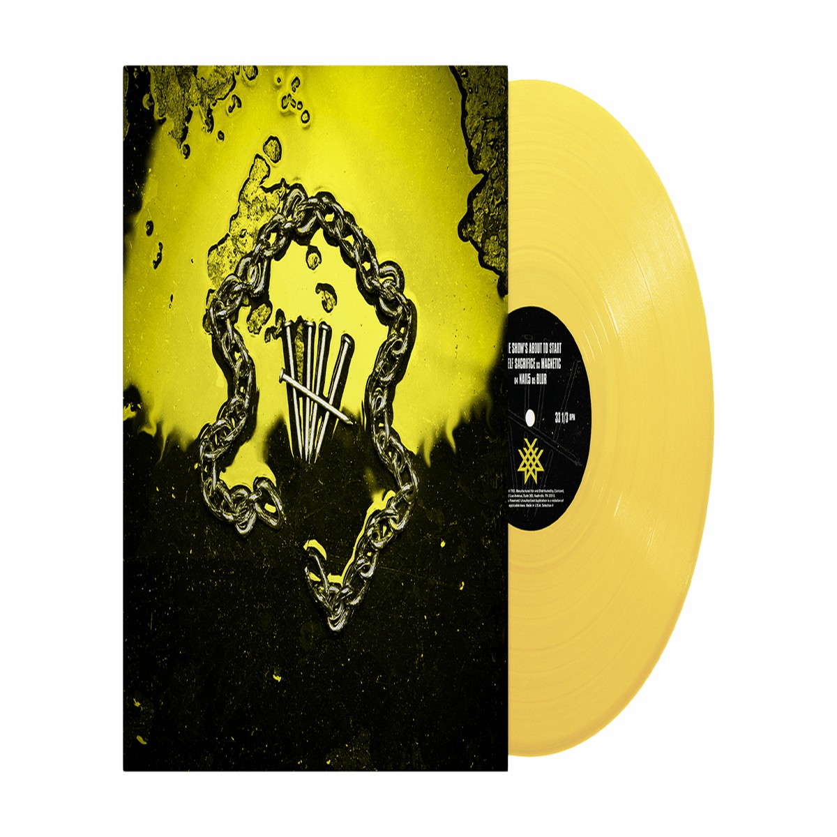 Wage War : STIGMA (Transparent Yellow Vinyl)
