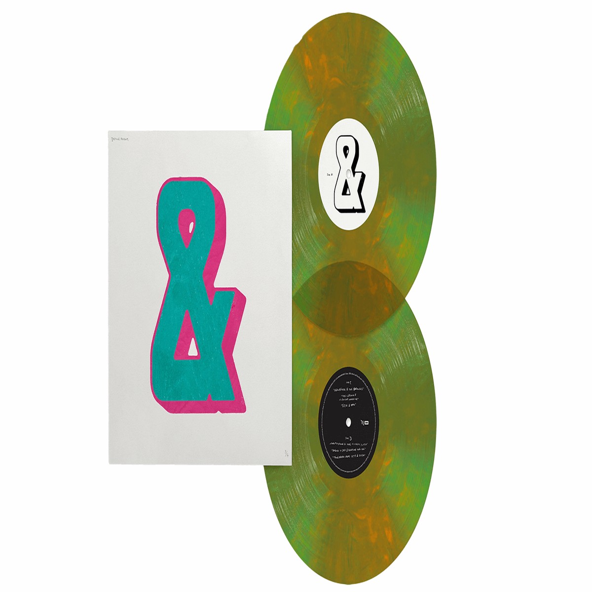 Bastille : & (Yellow/ Green Recycled Vinyl) (Exclusive to The Record Hub.com)