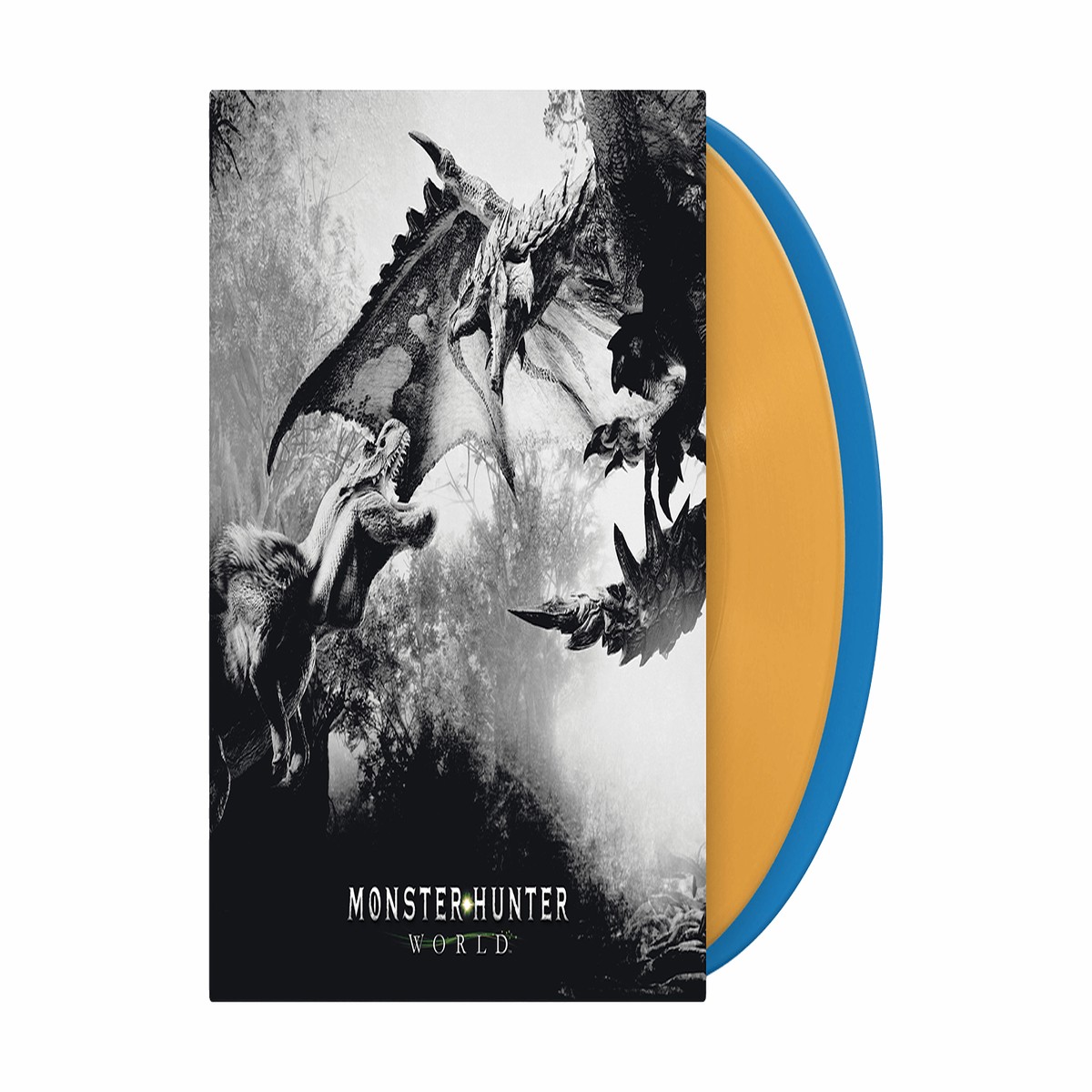Capcom Sound Team : Monster Hunter – World (Original Soundtrack) (Mustard & Blue Vinyl)