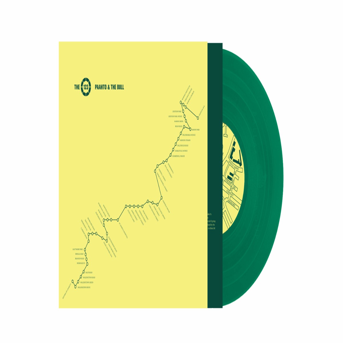 Paahto & The Bull : The 123 (Green Vinyl)