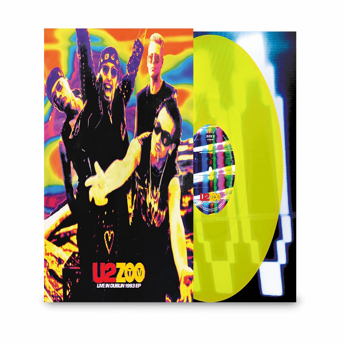 U2 : ZOO TV Live In Dublin 1993 EP (180g Neon Yellow Vinyl)