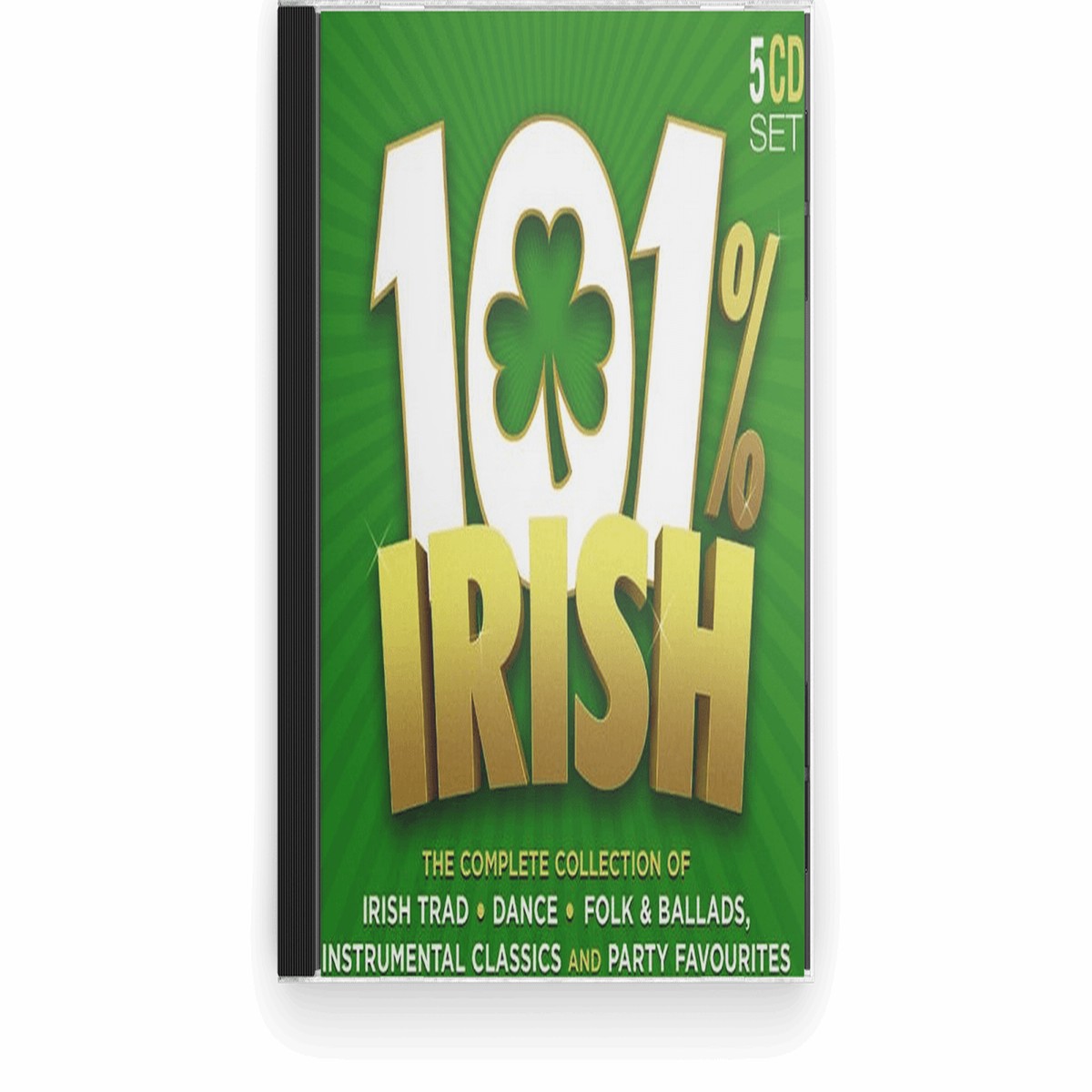 Various Artists : 101% Irish (5CD Set)