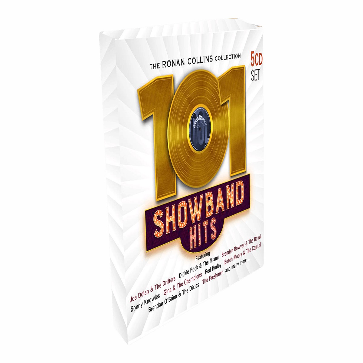 Various Artists : 101 Showband Hits – The Ronan Collins Collection (5CD Set)