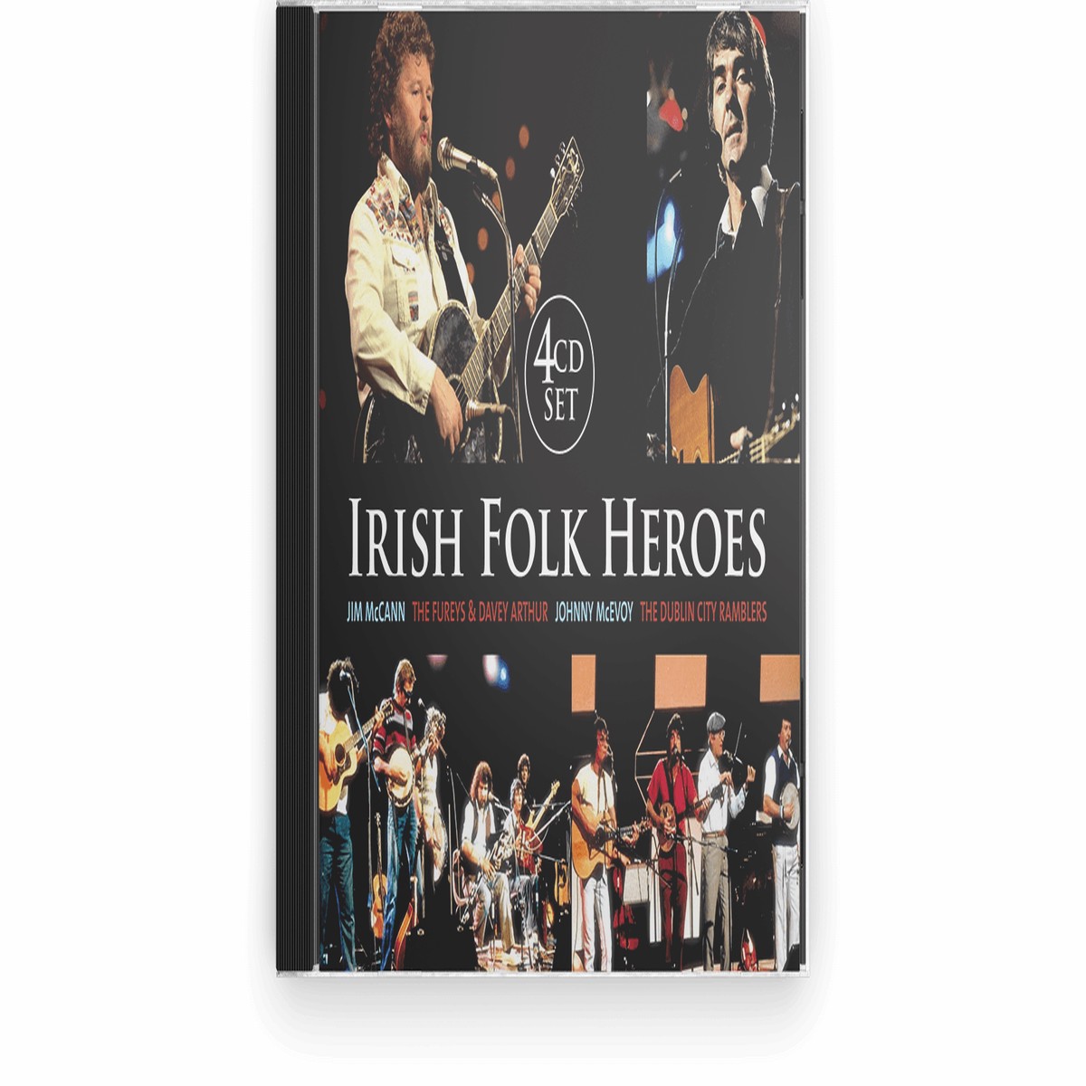Various Artists : Folk Heroes (4CD Boxset)