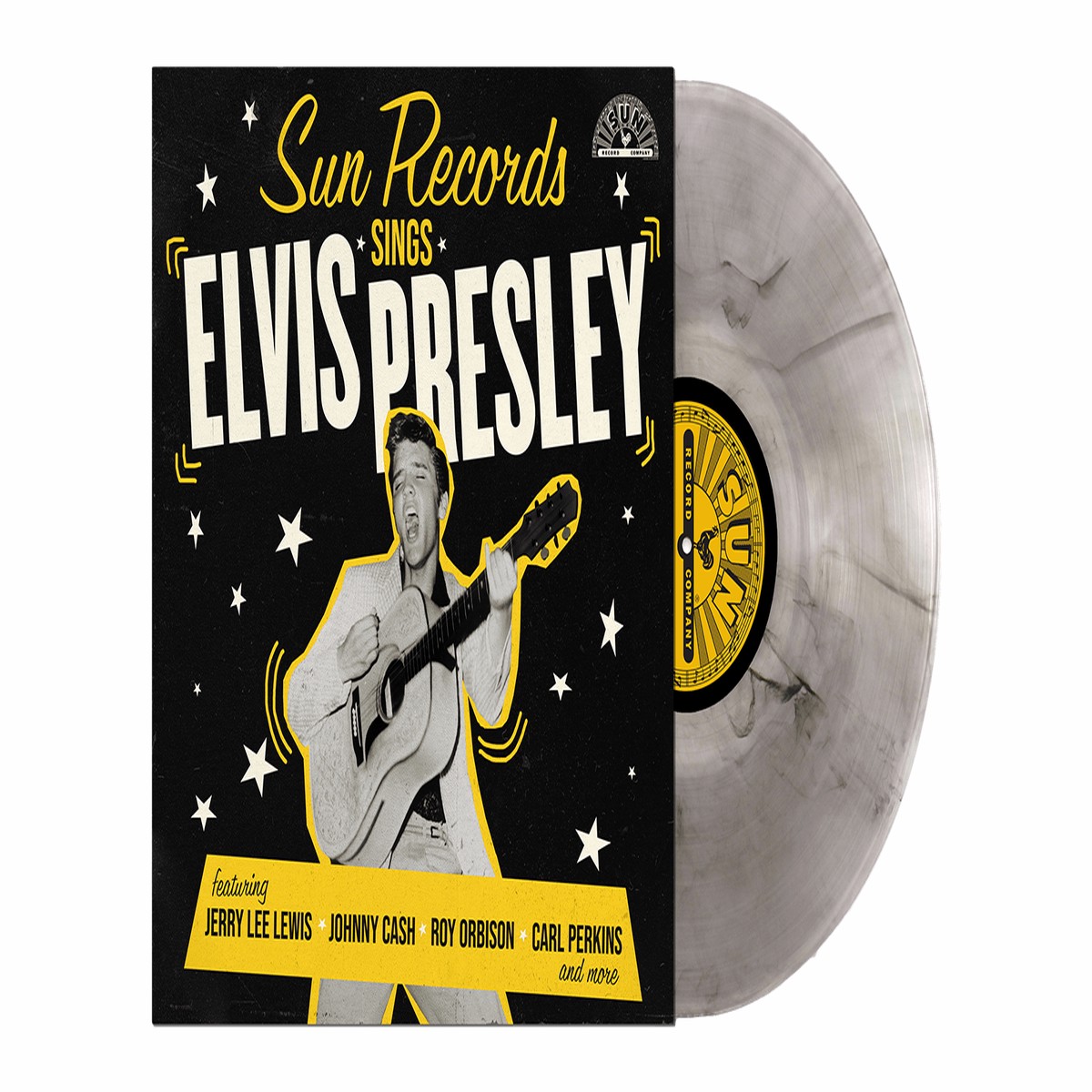Various Artists : Sun Records Sings Elvis Presley (Smokey Vinyl)