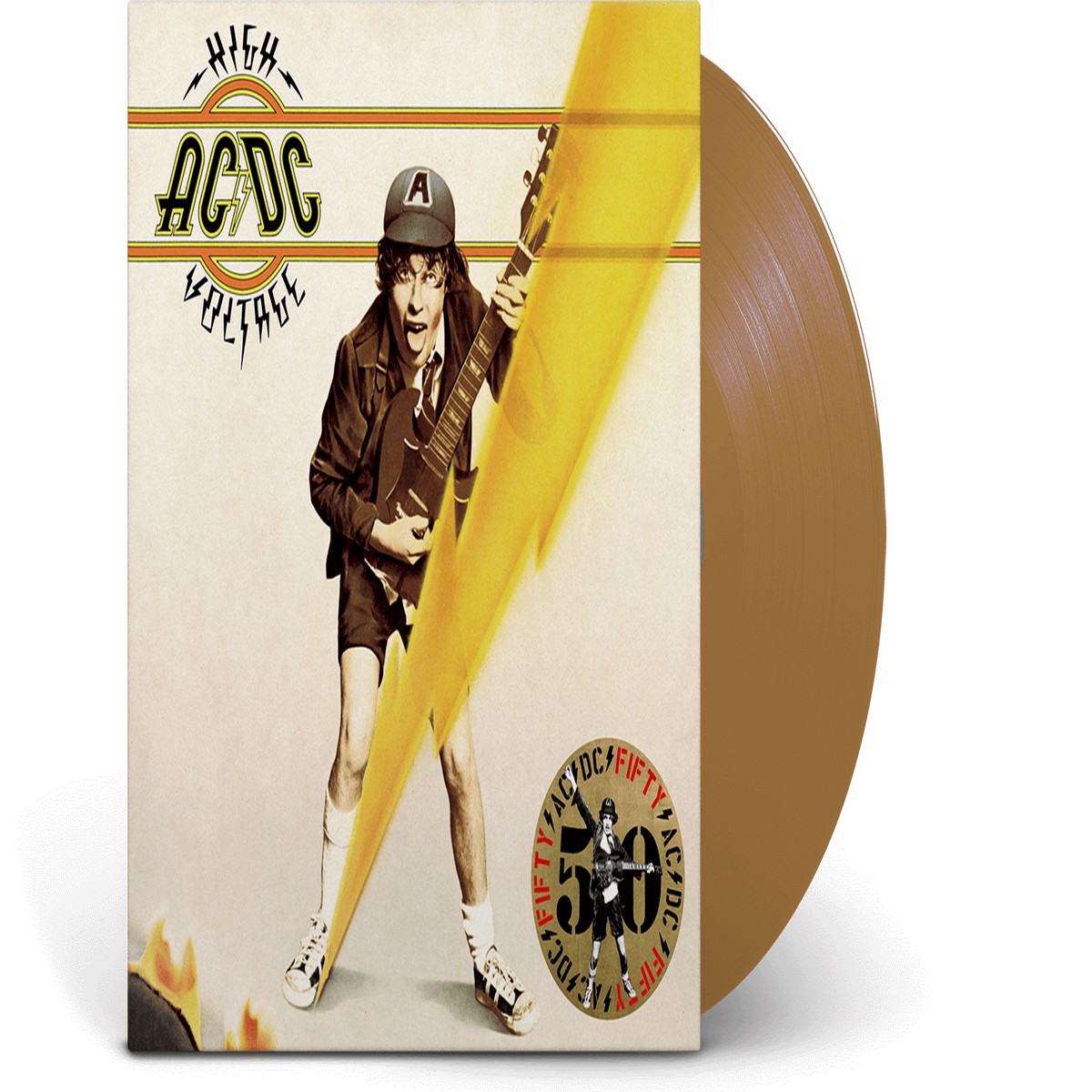 AC/DC : High Voltage (Gold Vinyl)