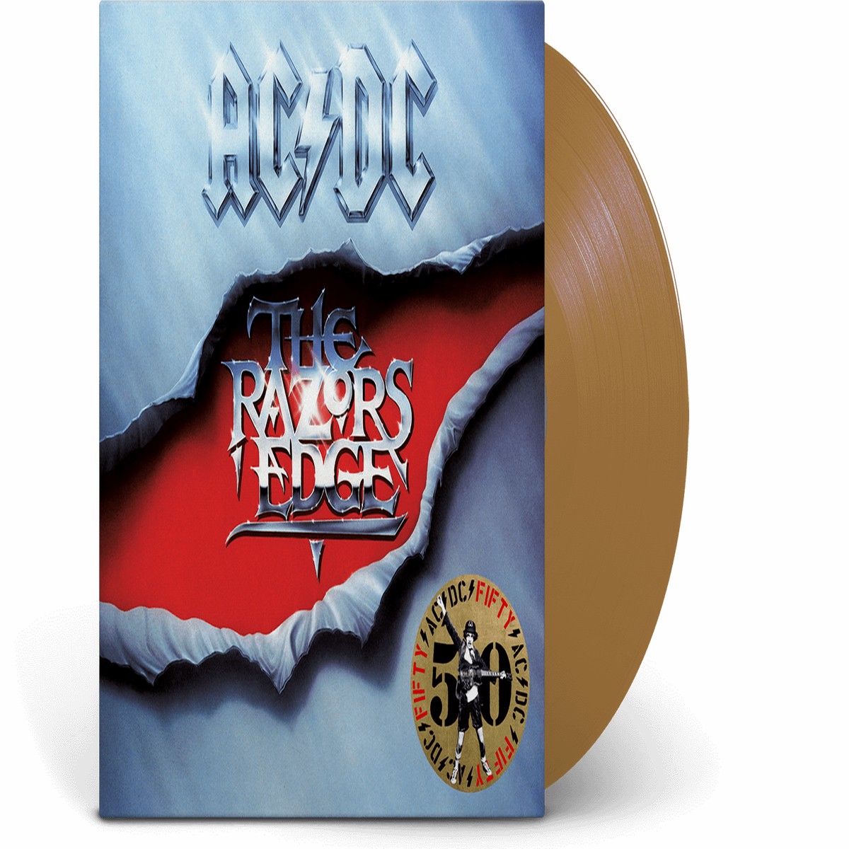 AC/DC : The Razor’s Edge – 50th Anniversary (Gold Vinyl)