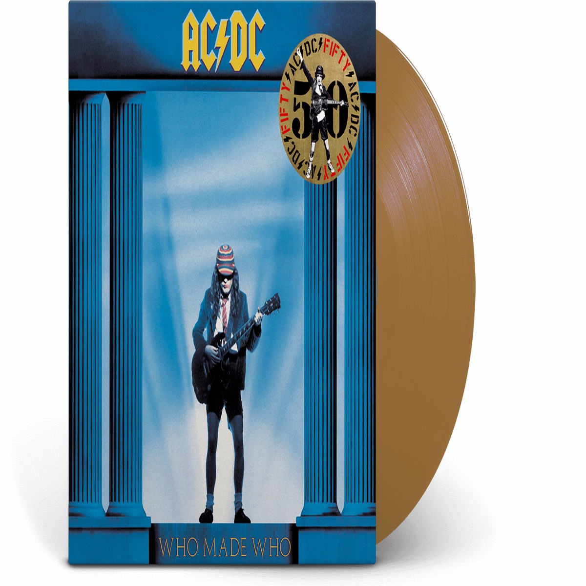 AC/DC : Who Made Who – 50th Anniversary (Gold Vinyl)
