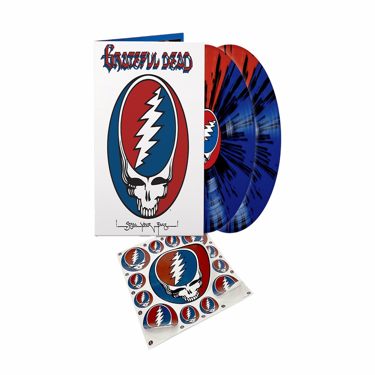 Grateful Dead : Steal Your Face (Stealie & Blue Vinyl)