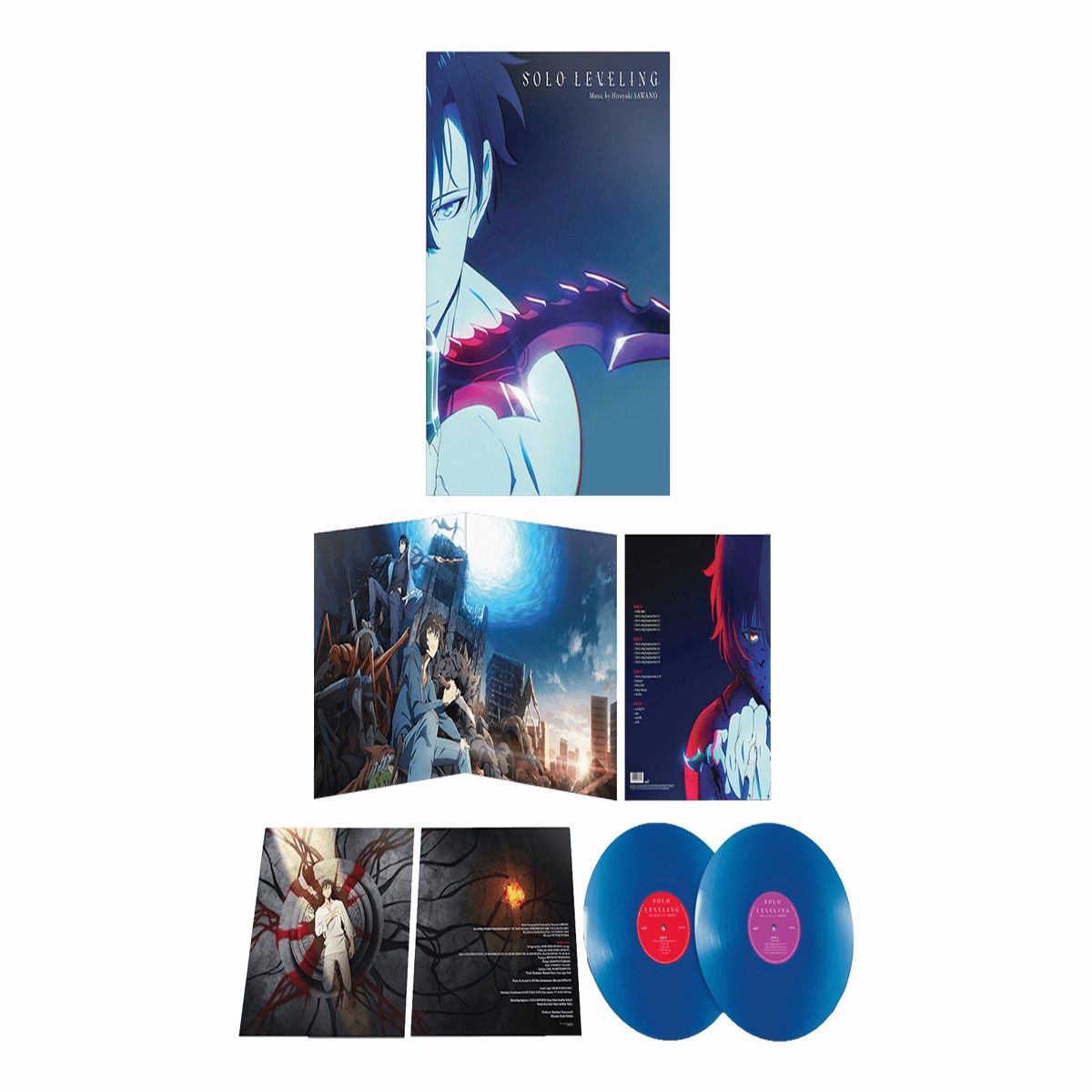 Hiroyuki Sawano : Solo Leveling OST (Translucent Blue Vinyl)