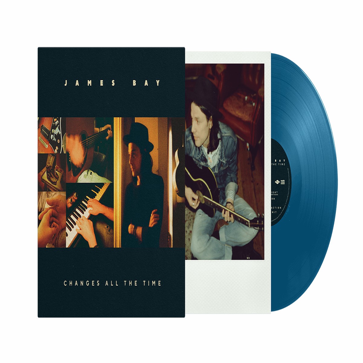 James Bay : Changes All The Time (Aqua Vinyl) (Exclusive to The Record Hub.com)