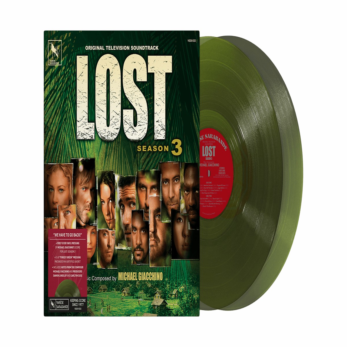 Michael Giacchino : Lost (Season 3 Soundtrack) (Forest Green Vinyl)