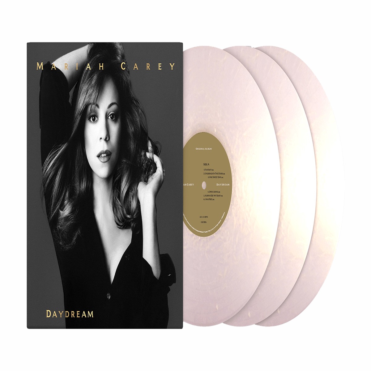 [Pre-Order [16/10] Mariah Carey : Daydream – 30th Anniversary Edition (Box Set)(3LP Gold Vinyl)