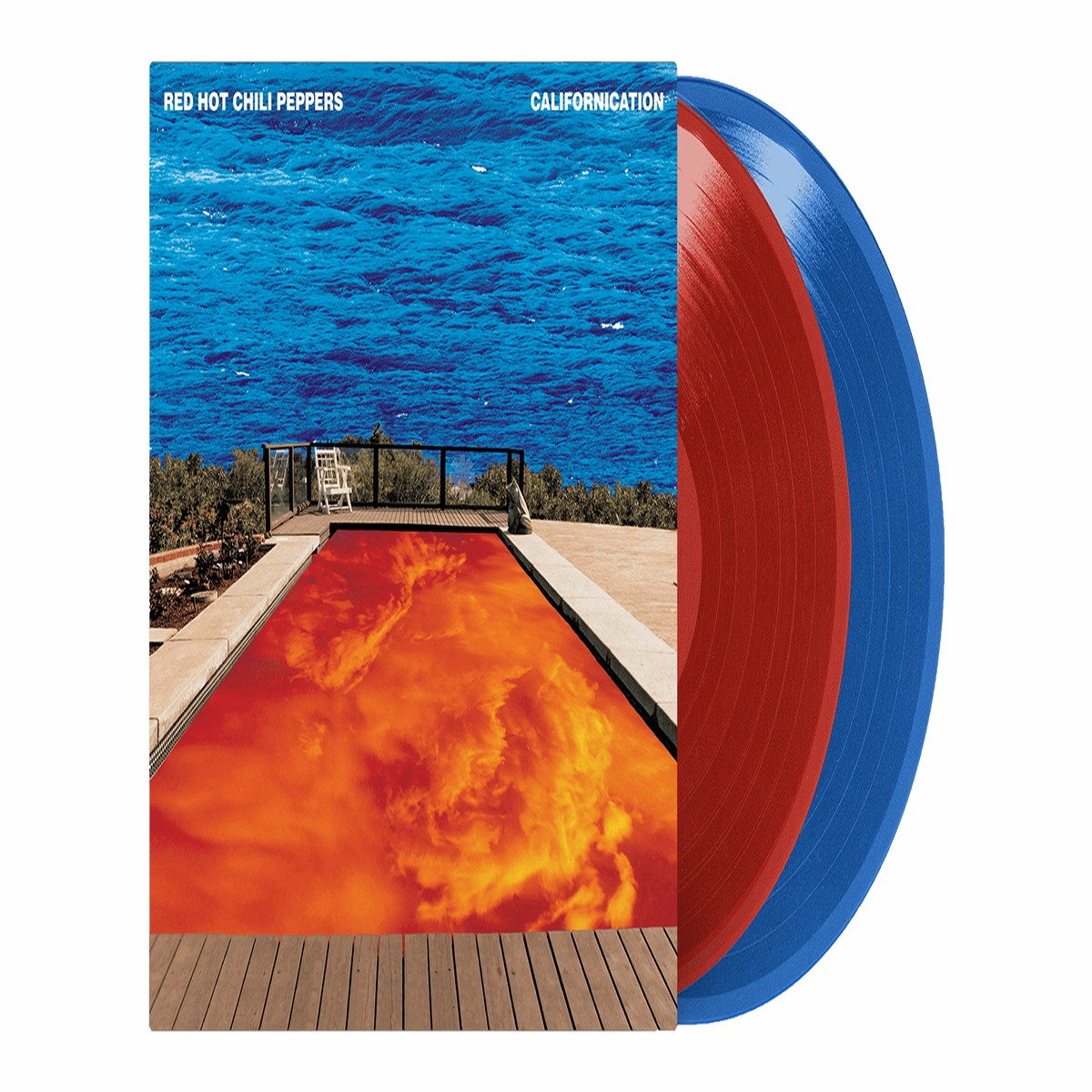 Red Hot Chili Peppers : Californication (Red & Ocean Blue Vinyl)