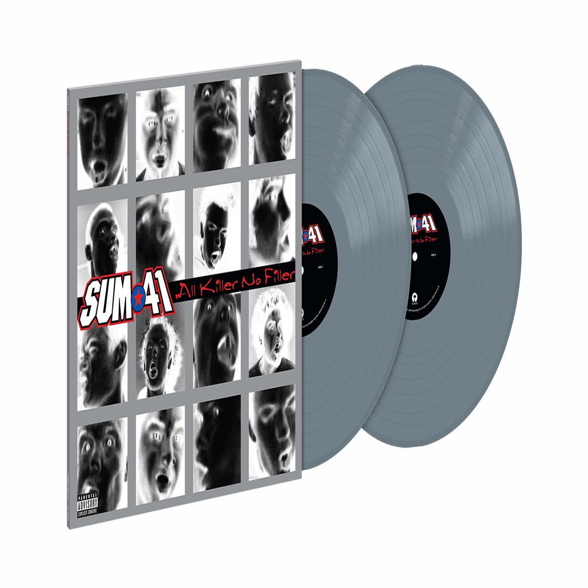 Sum 41 : All Killer No Filler (25th Anniversary)(Glow In Dark Silver Vinyl)