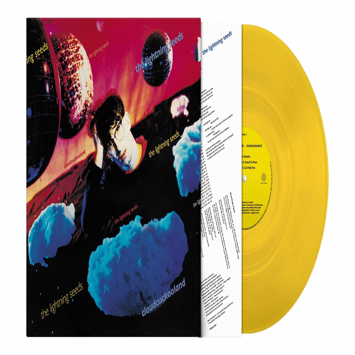 The Lightning Seeds : Cloudcuckooland (Transprent Yellow Vinyl)