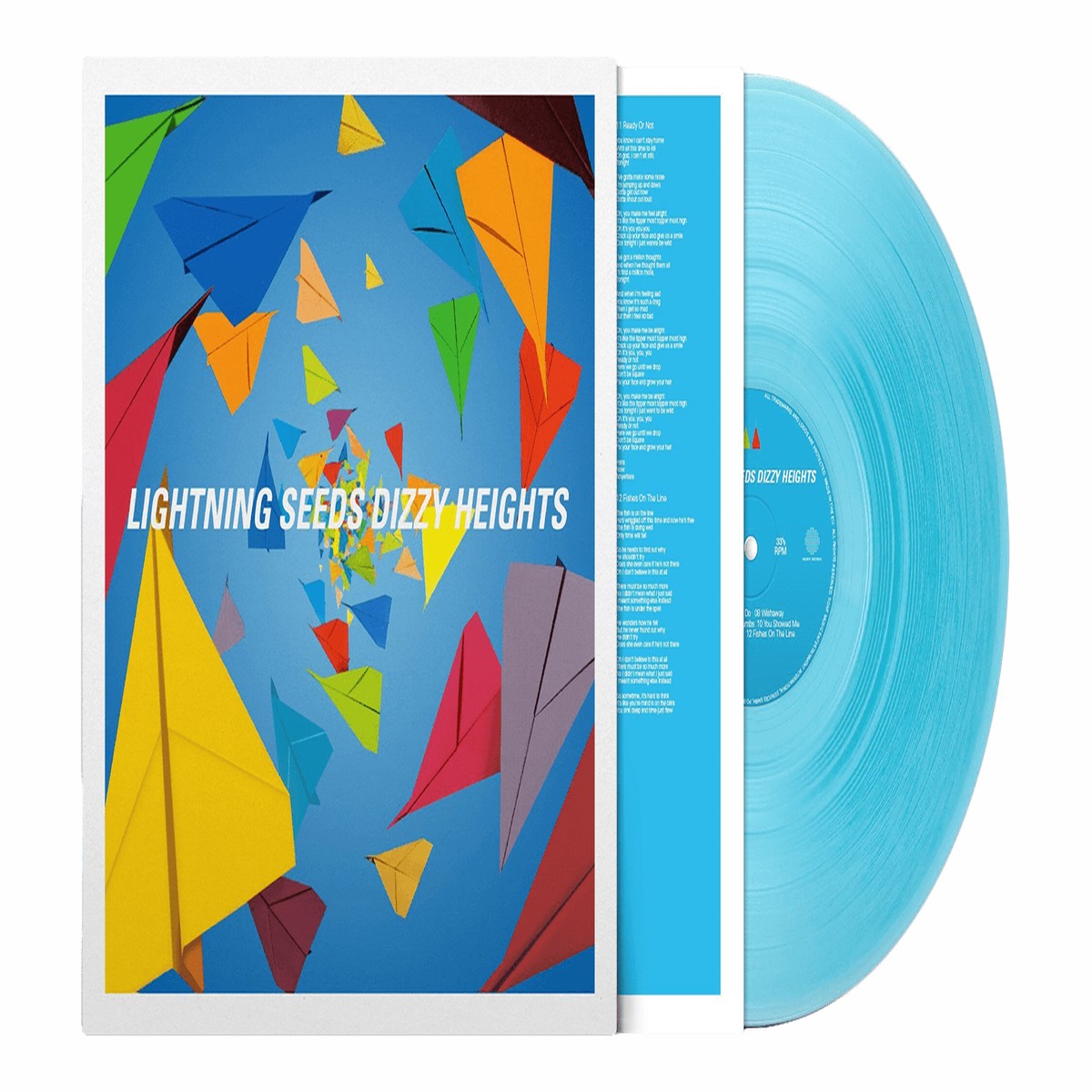 The Lightning Seeds : Dizzy Heights (Curacao Blue Vinyl)