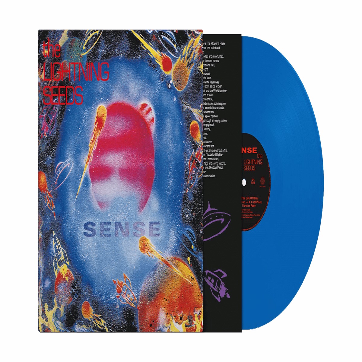 The Lightning Seeds : Sense (Blue Vinyl)